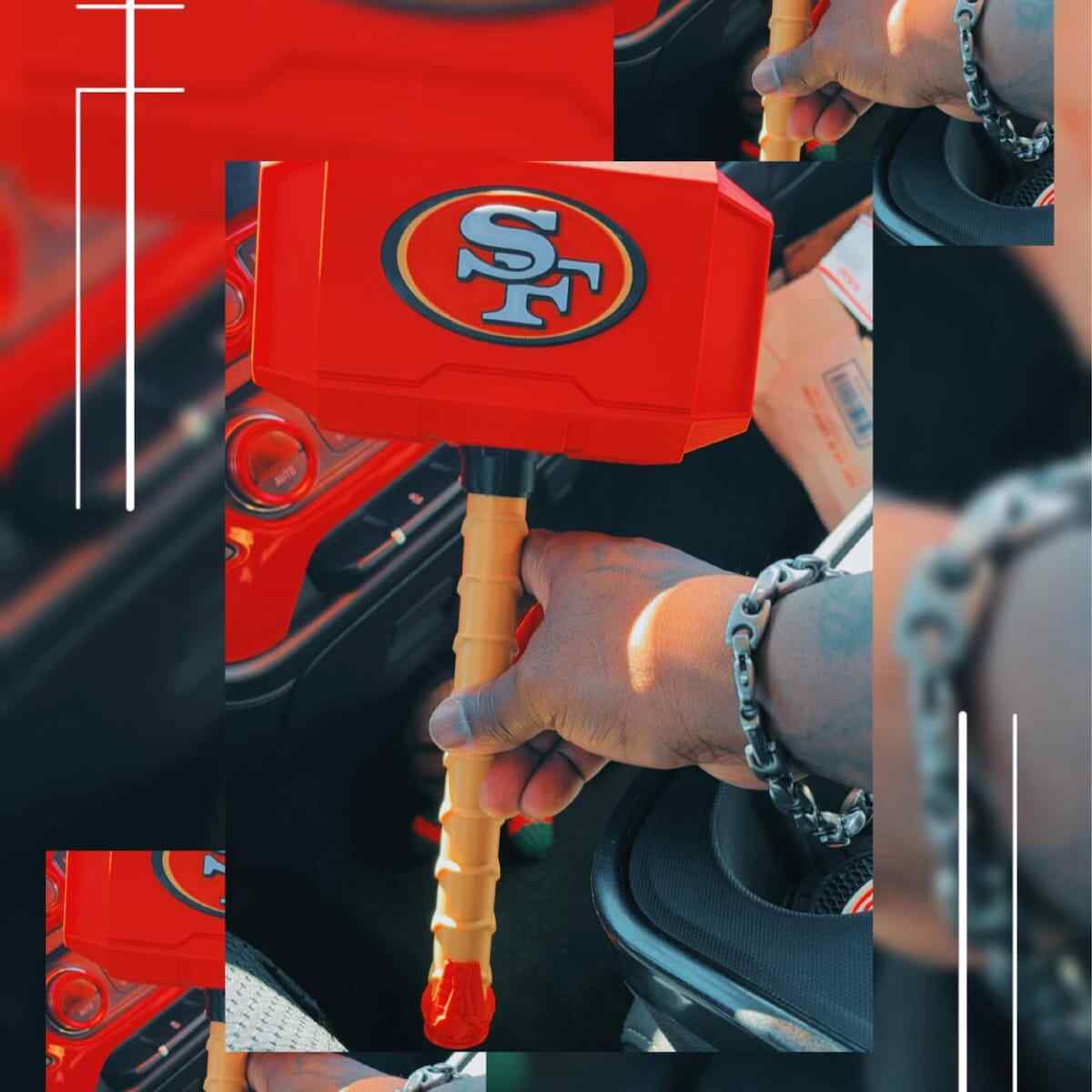 NFL Team Thor Hammer
