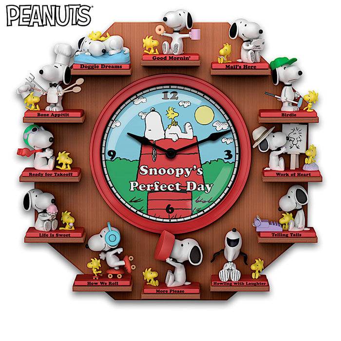 Snoopy Wall Clock