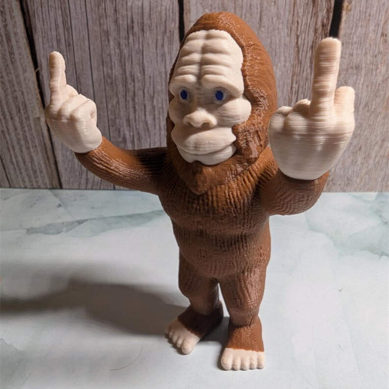 Cheeky Bigfoot Figurine