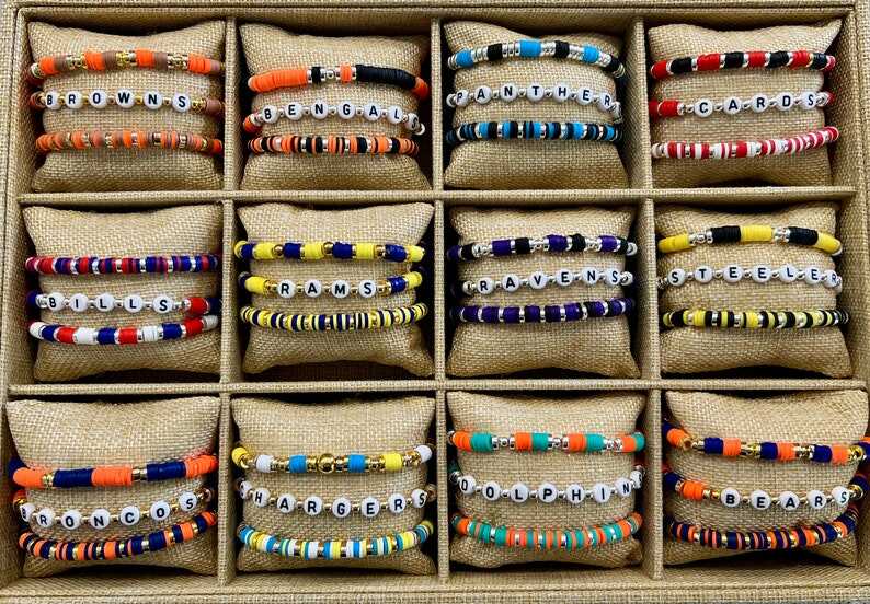 NFL Team Bracelets